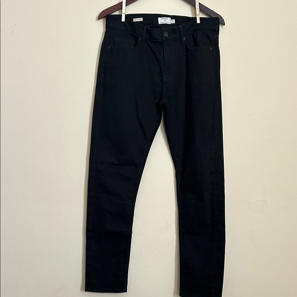 Topman Men's Dark Skinny Jeans